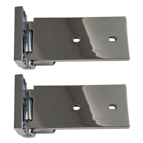 Matki Colonade NCI Fixed Hinge Set (Pair) 6147AF