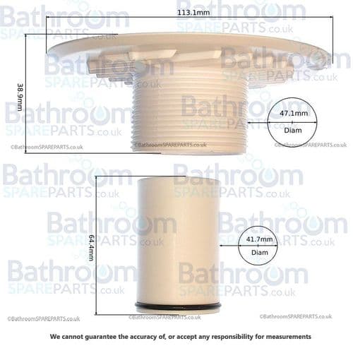 Matki Flange For The FF90 WASTE 61200220F