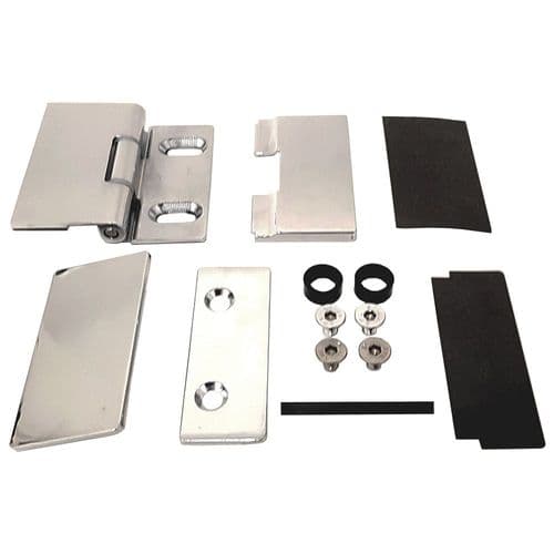 Matki Illusion LC/LSC Door Hinge Assembly Chrome SPLCHINGE