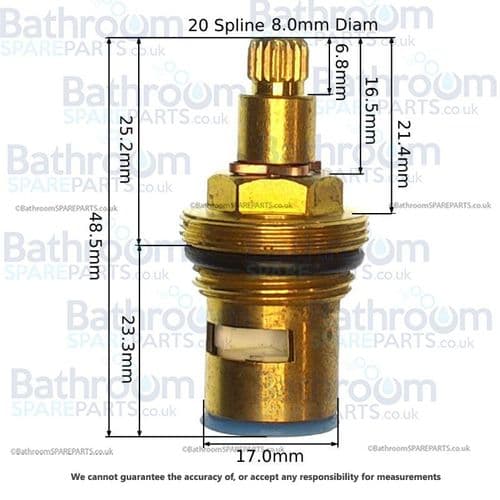 Mayfair Kitchen Tap Cartridges MS-EKIT009-VLVS