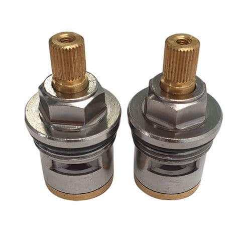 Mayfair Lila Bath Shower Mixer Tap Cartridges Pair MS-XLIL007-VLVS