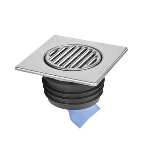 McAlpine 150 MM Square Stainless Steel Tile With Internal Non-Return Valve FGT150-SV-110 Spare Parts