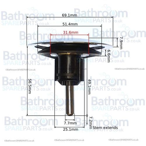 McAlpine Replacement Plug CBW-PLUG
