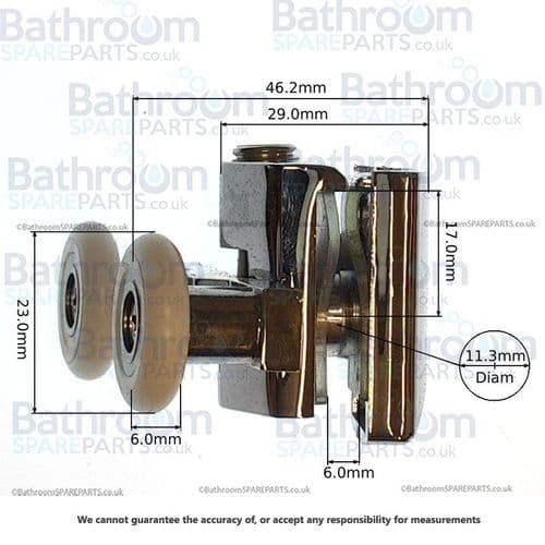 Merlyn Shower Door Rollers