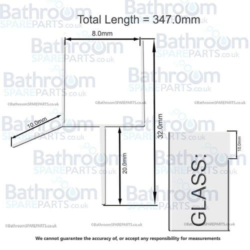 Merlyn 8 Series 1000 Bifold Bottom Seal SP0M7109