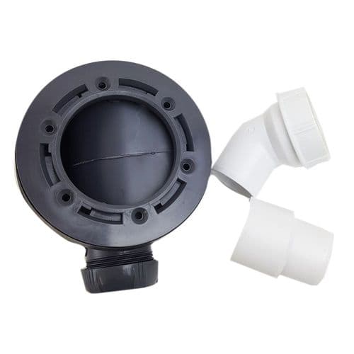 Merlyn Grey Twisto 90mm Shower Waste DWASTW