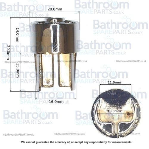 Merlyn Ionic Pivot Pin Bottom A04S0007