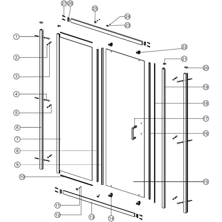 Sterling Sliding Shower Door Parts Uk Reviewmotors.co
