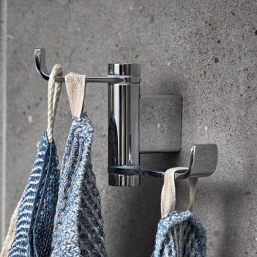Miller Miami Chrome Swivel Robe Hook 8440C