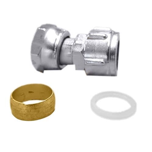 Mira 1/2" x 15mm Straight Connector 408.83