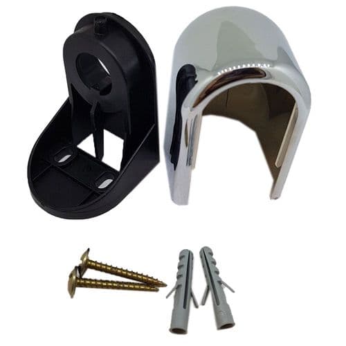 Mira Chrome Slide Bar End Bracket 1642.010