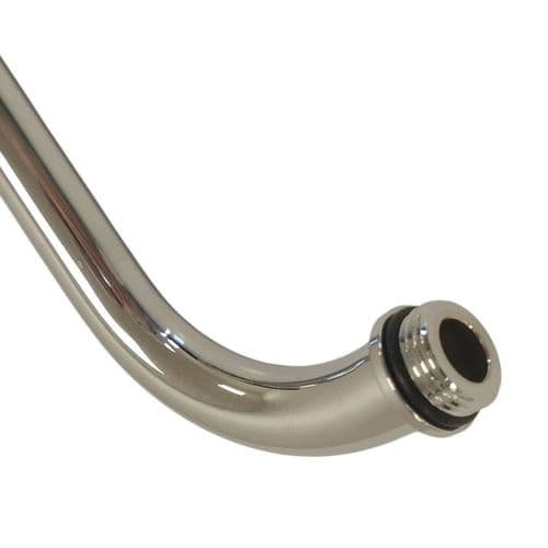 Mira Crescent  Rigid Fittings 400mm Overhead Arm - Chrome  441.80