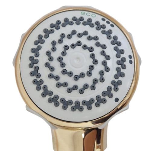 Mira Eco Fixed Showerhead Gold 6.1540.127.1.0