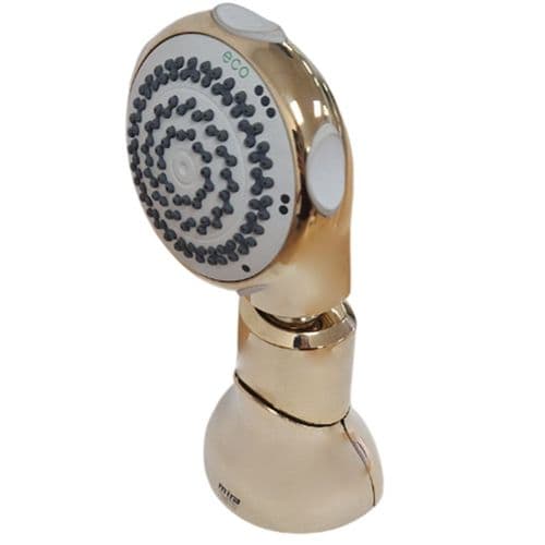 Mira Eco Fixed Showerhead Gold 6.1540.127.1.0