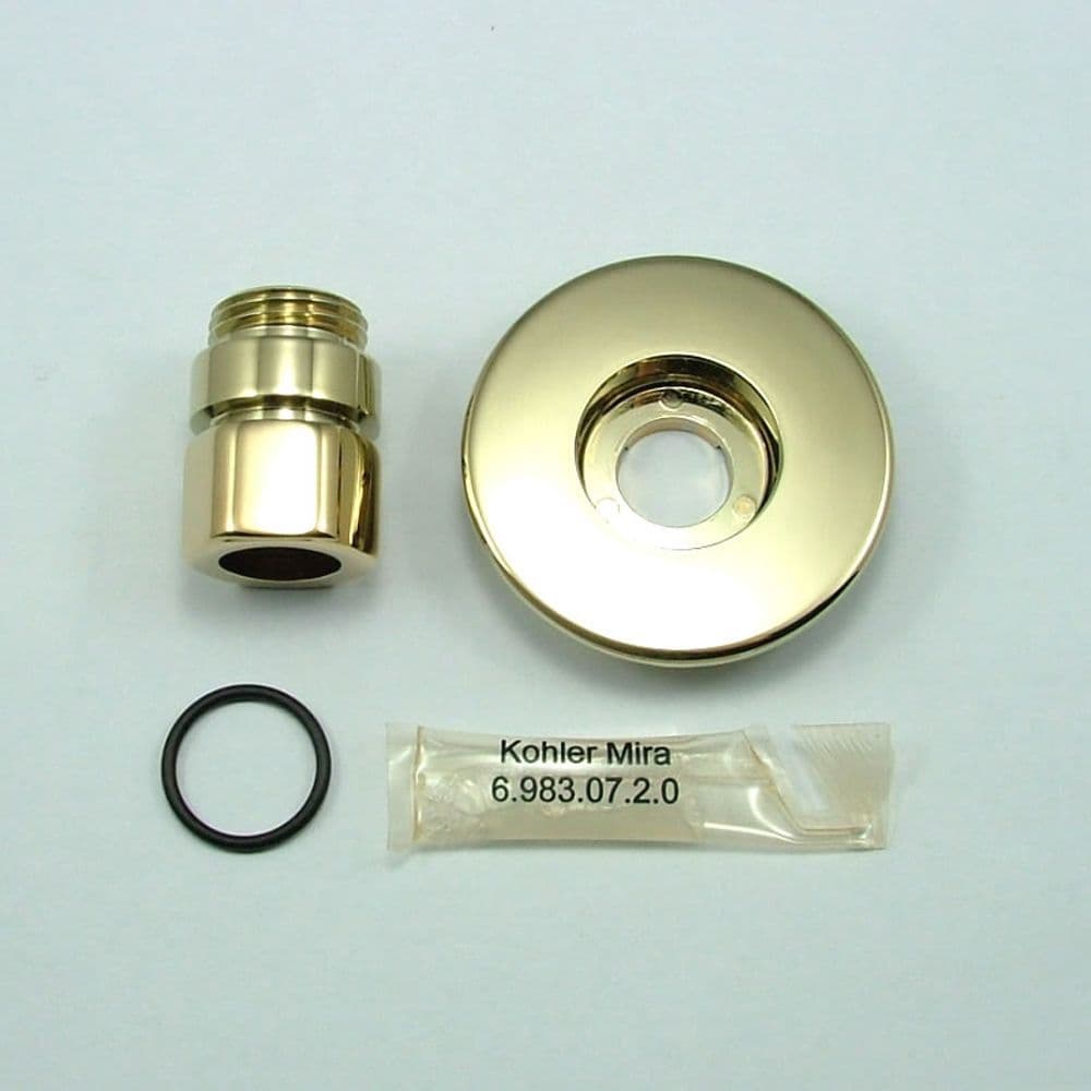 Mira Light Gold Compression Fittings 410 48