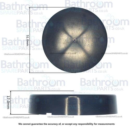 Mira Rada 50mm Concealed Cap 106.60