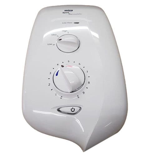 Mira White Thermostatic Front Cover Assembly 1563.543