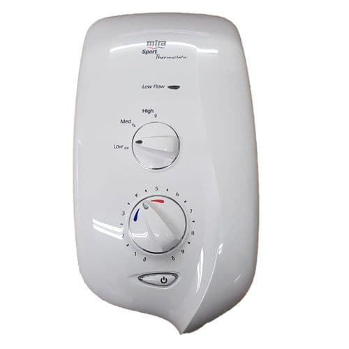 Mira White Thermostatic Front Cover Assembly 1563.543