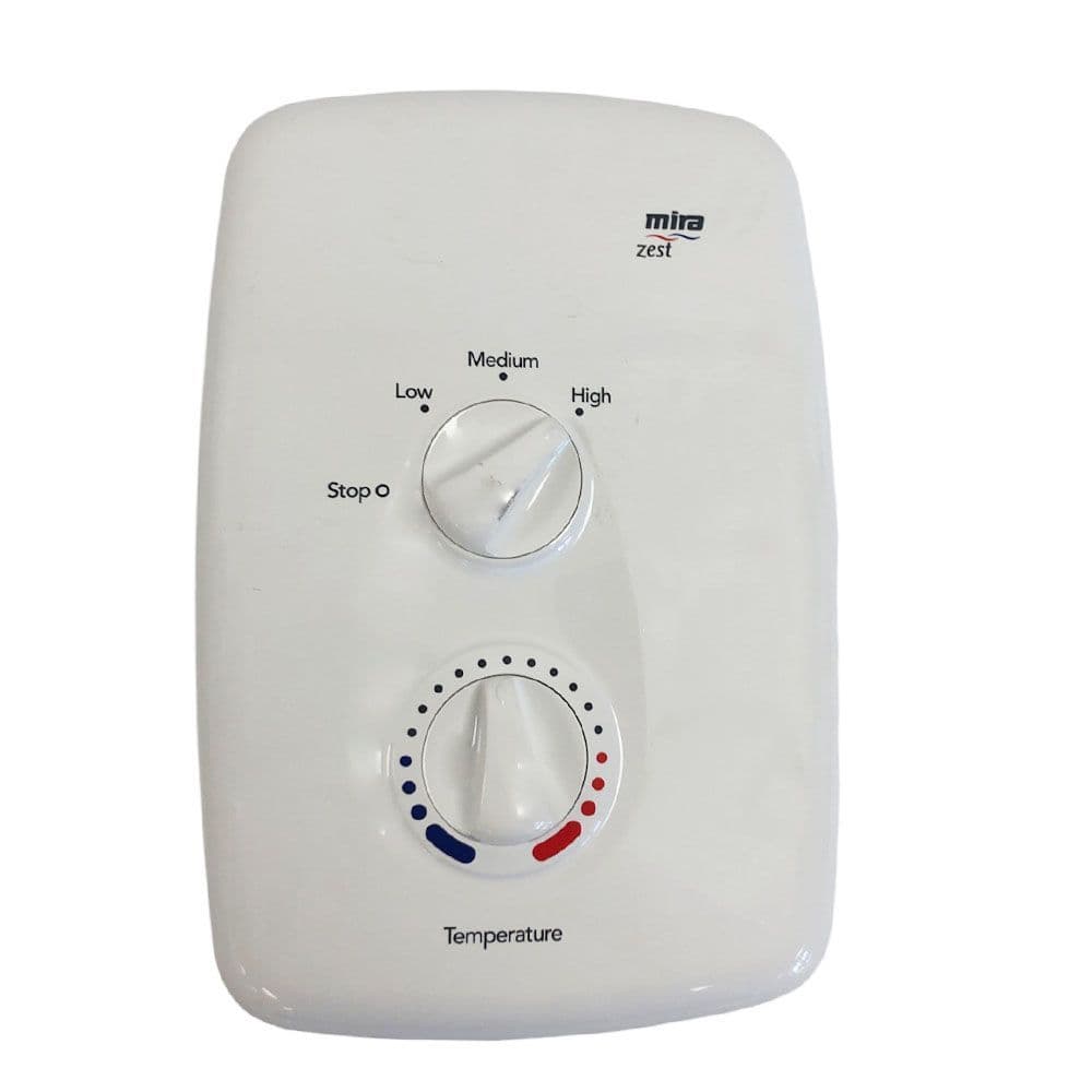 Mira Zest MK1 Front Cover Assembly White 416 15