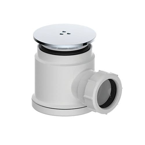 MX 50mm Hi flow Shower Waste Chrome WAB