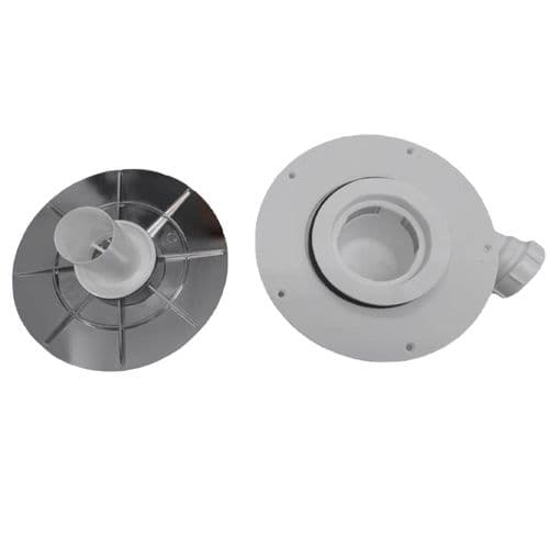 MX Fastflow Shower Waste With Chrome Cover HKO