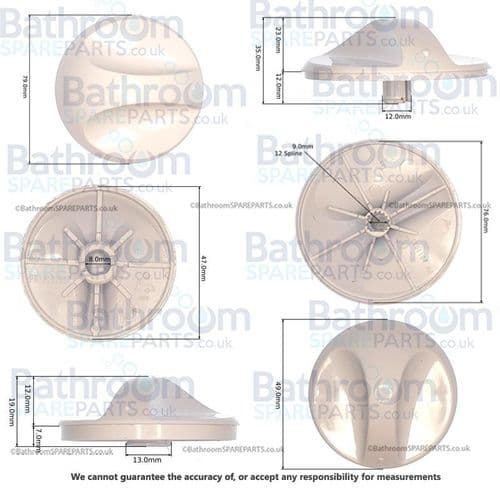 MX Large & Small Control Knob SG06035