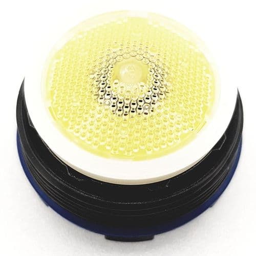 Neoperl CACHÉ® PERLATOR® HONEYCOMB Aerator M24 Male Yellow Insert 40.2253.M24