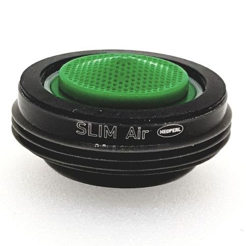 Neoperl CACHÉ® SLIM AIR with metric threads Aerator  HONEYCOMB M24 Male Green Insert 40.8356.M24