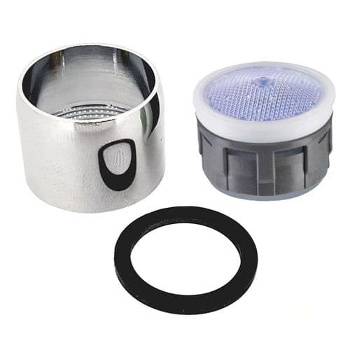 Neoperl Cascade SLC M22 Female Tap Aerator Blue Insert 1.0 gpm 40.0058.023