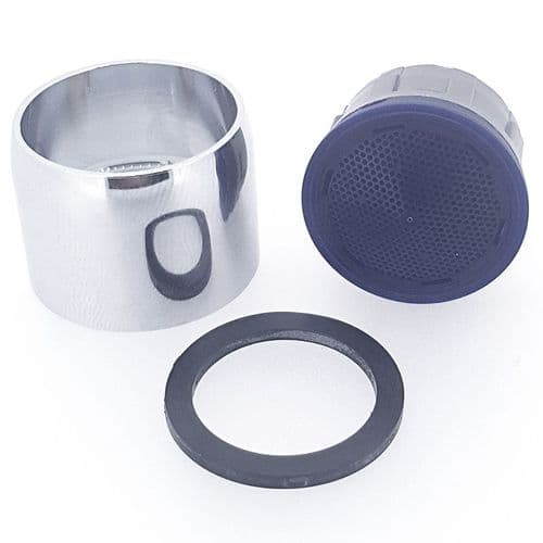 Neoperl Cascade SLC M22 Female Tap Aerator Dark Blue Insert 22.8 - 25.2 lpm 40.0005.023