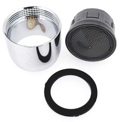 Neoperl Cascade SLC M22 Female Tap Aerator Dark Grey Insert 27.0 - 30.0 lpm 40.0006.023