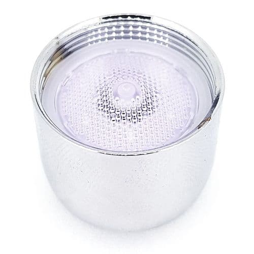 Neoperl Cascade SLC M22 Female Tap Aerator Lilac Insert 2 gpm 40.0057.023