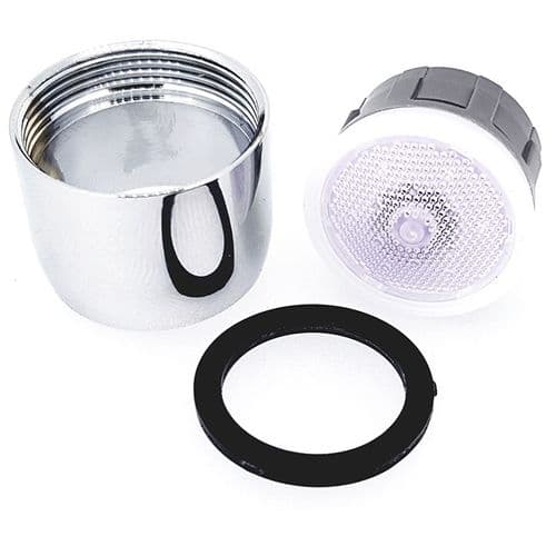 Neoperl Cascade SLC M22 Female Tap Aerator Lilac Insert 2 gpm 40.0057.023