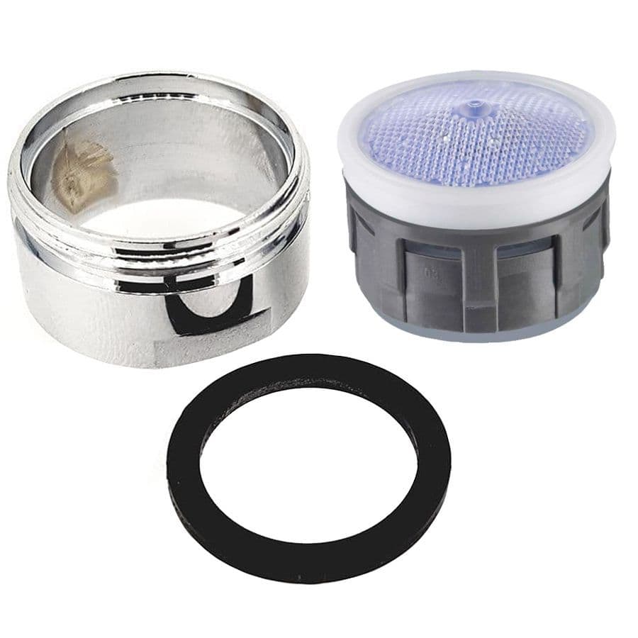 Neoperl Cascade SLC M24 Male Tap Aerator Blue Insert 1 0 gpm 40 0058 033