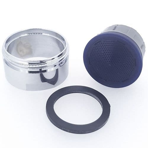 Neoperl Cascade SLC M24 Male Tap Aerator Dark Blue Insert 22.8 - 25.2 lpm 40.0005.033