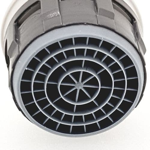 Neoperl Cascade SLC M24 Male Tap Aerator Dark Grey Insert 27.0 - 30.0 lpm 40.0006.033