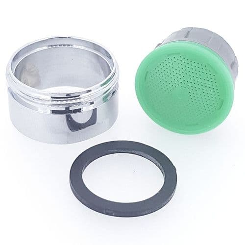 Neoperl Cascade SLC M24 Male Tap Aerator Light Green Insert 7.5 - 9.0 lpm 40.0002.033