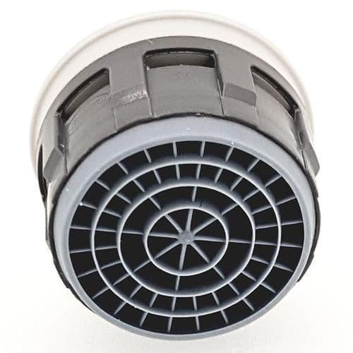 Neoperl Cascade SLC M24 Male Tap Aerator Light Grey Insert 34.8 - 37.8 lpm 40.0007.033