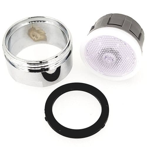 Neoperl Cascade SLC M24 Male Tap Aerator Lilac Insert 2.0 gpm 40.0057.033