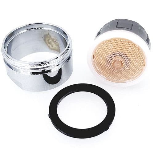 Neoperl Cascade SLC M24 Male Tap Aerator Orange Insert 5.0 lpm 40.0051.033