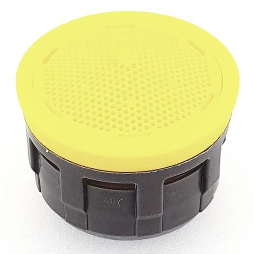 Neoperl Cascade SLC M24 Male Tap Aerator Yellow Insert 18.0 - 19.8 lpm 40.0004.033