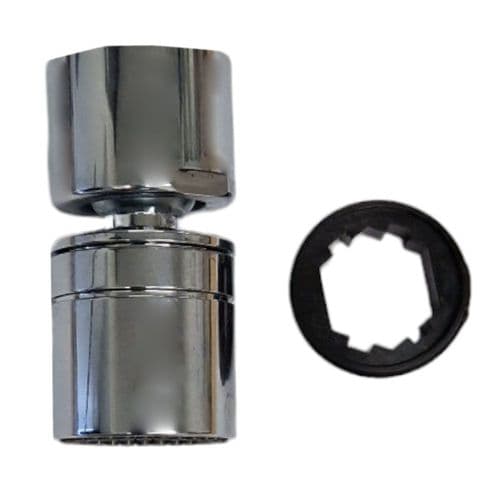 Neoperl Dual Stream with Anti-Twist M22 Female Swivel AR25