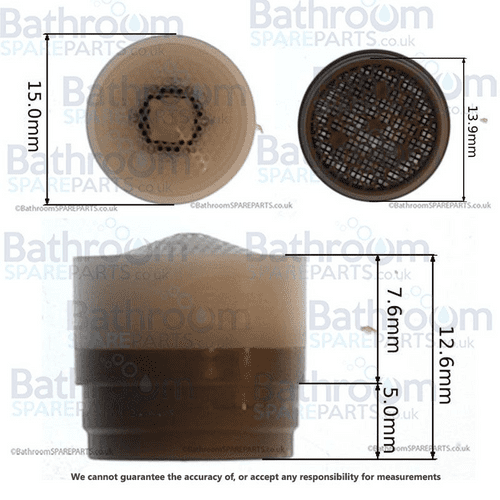 Neoperl Perlator HC Aerator TT Blue Insert 44.3030.000