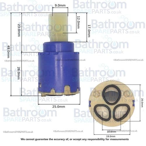 Newform Kitchen Tap Cartridge 11570.00.000