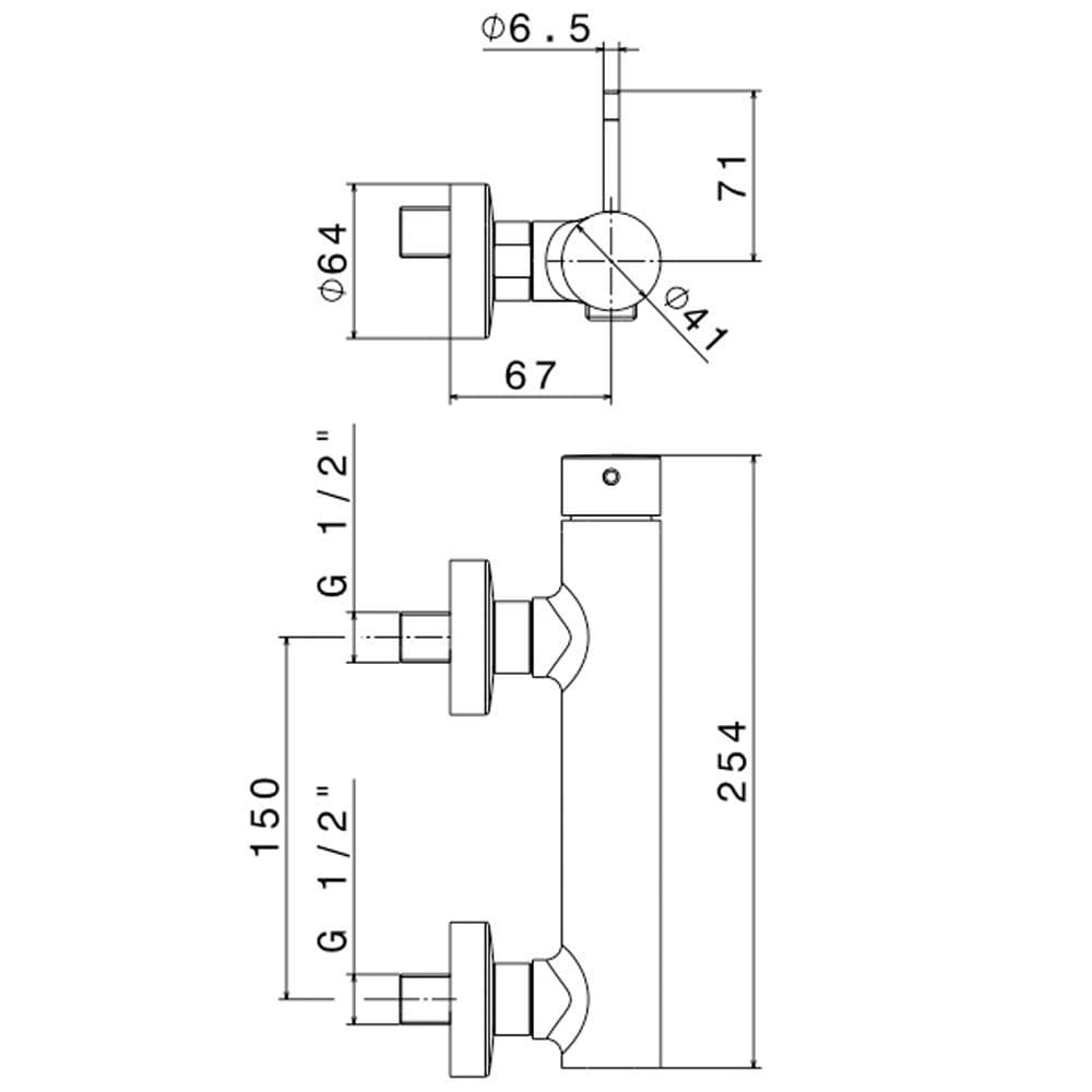 Newform O Rama Single-Lever Exposed Shower Mixer 68455 Spare Parts
