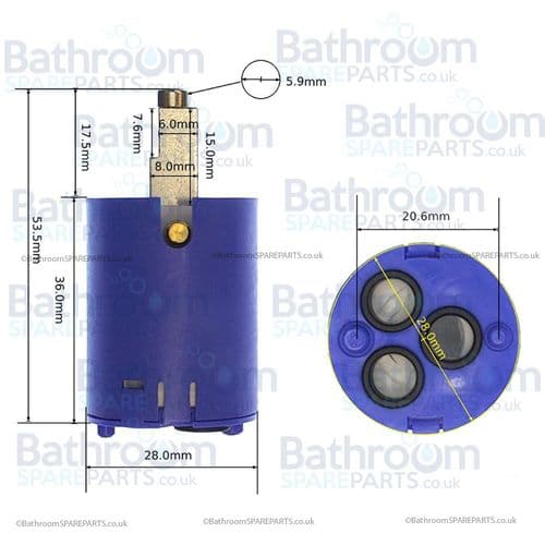 Newform X-Light Cartridge 25900.00.000