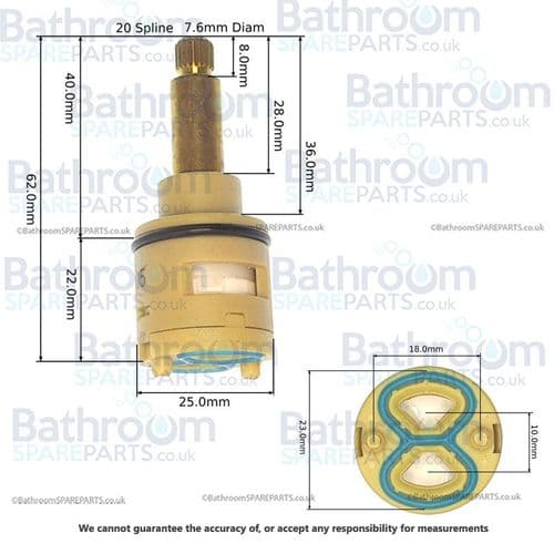 Nuie Diverter Cartridge SP376