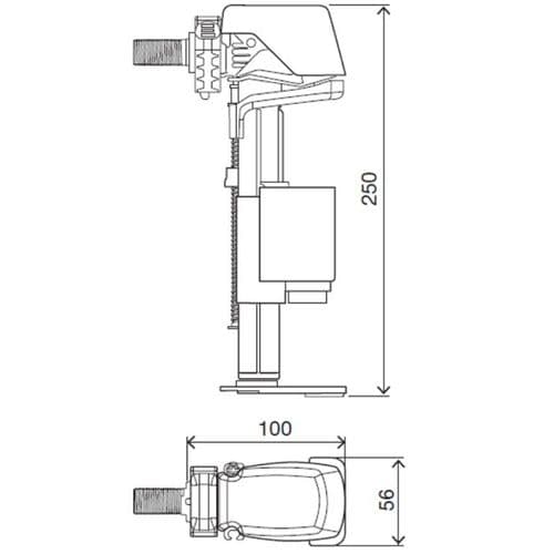 Oli Azor Plus Float Valve 020863