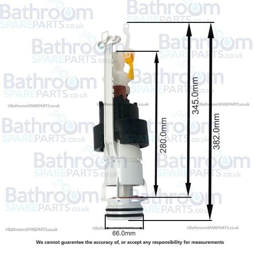 Oli Better Outlet Toilet Flush Valve OL0002987
