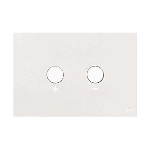 Oli Blink Flush Plate White OL0216622